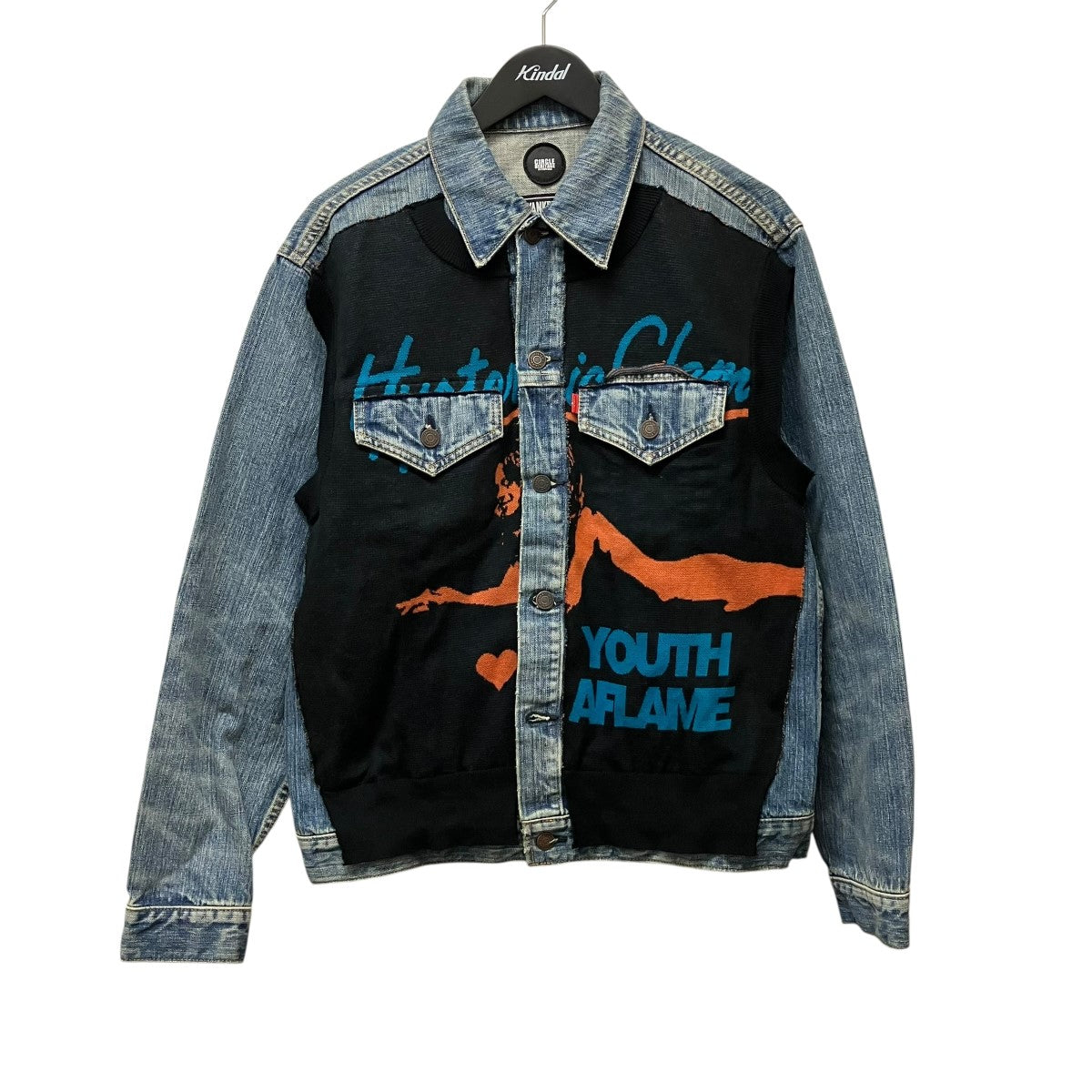 Hysteric Glamour×CIRCLE HERITAGE HGxCH reconstruction blousonデニムジャケット02203AB12 古着・中古-1枚目のアイテム画像