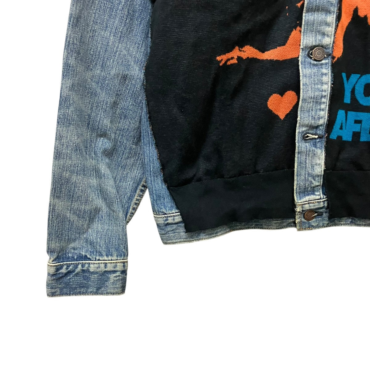 Hysteric Glamour×CIRCLE HERITAGE HGxCH reconstruction blousonデニムジャケット02203AB12 古着・中古-5枚目のアイテム画像