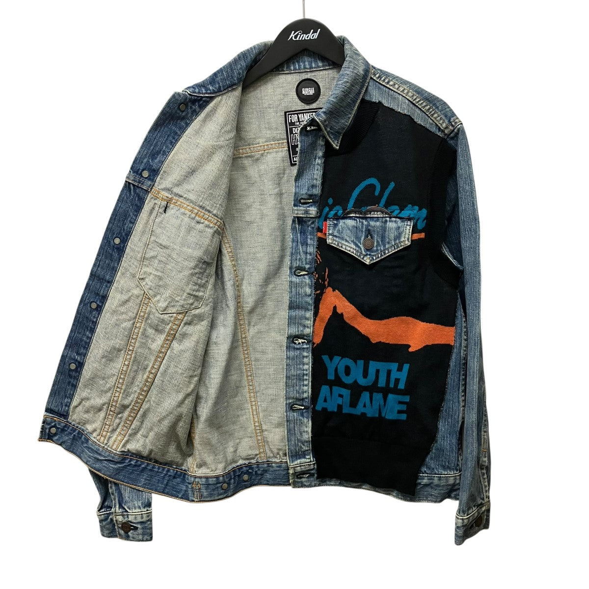 Hysteric Glamour×CIRCLE HERITAGE HGxCH reconstruction blousonデニムジャケット02203AB12 古着・中古-6枚目のアイテム画像