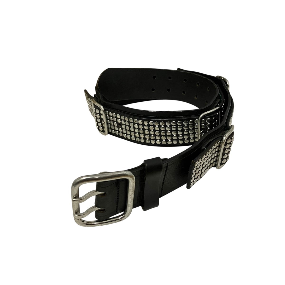 DSQUARED2 スタッズレザーベルト 古着・中古-1枚目のアイテム画像