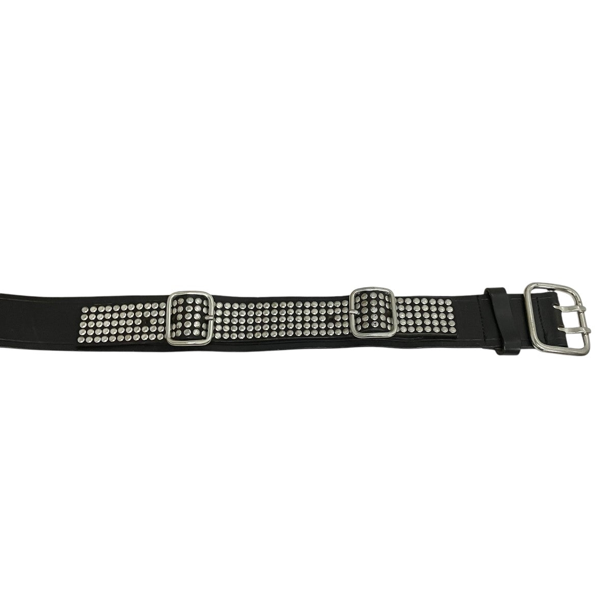 DSQUARED2 スタッズレザーベルト 古着・中古-2枚目のアイテム画像