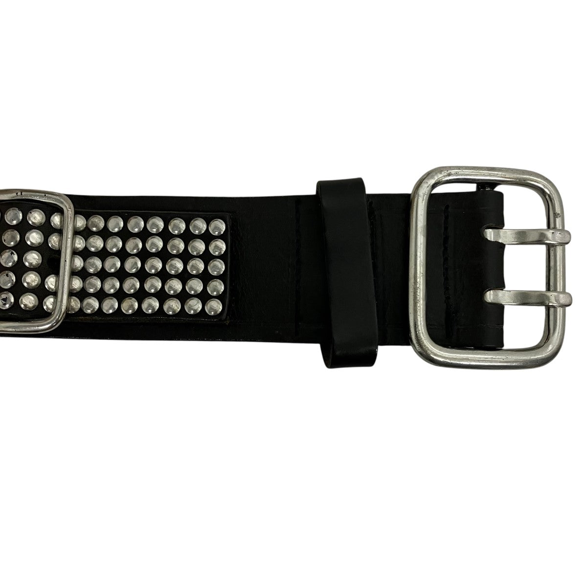 DSQUARED2 スタッズレザーベルト 古着・中古-3枚目のアイテム画像