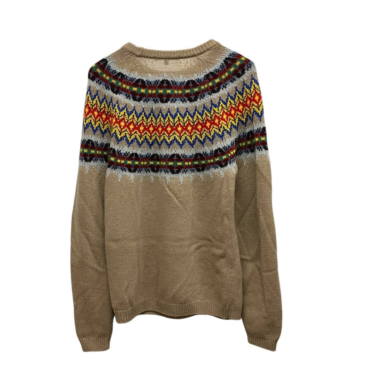 GUCCI ノルディック柄セーター387713 古着・中古-2枚目のアイテム画像