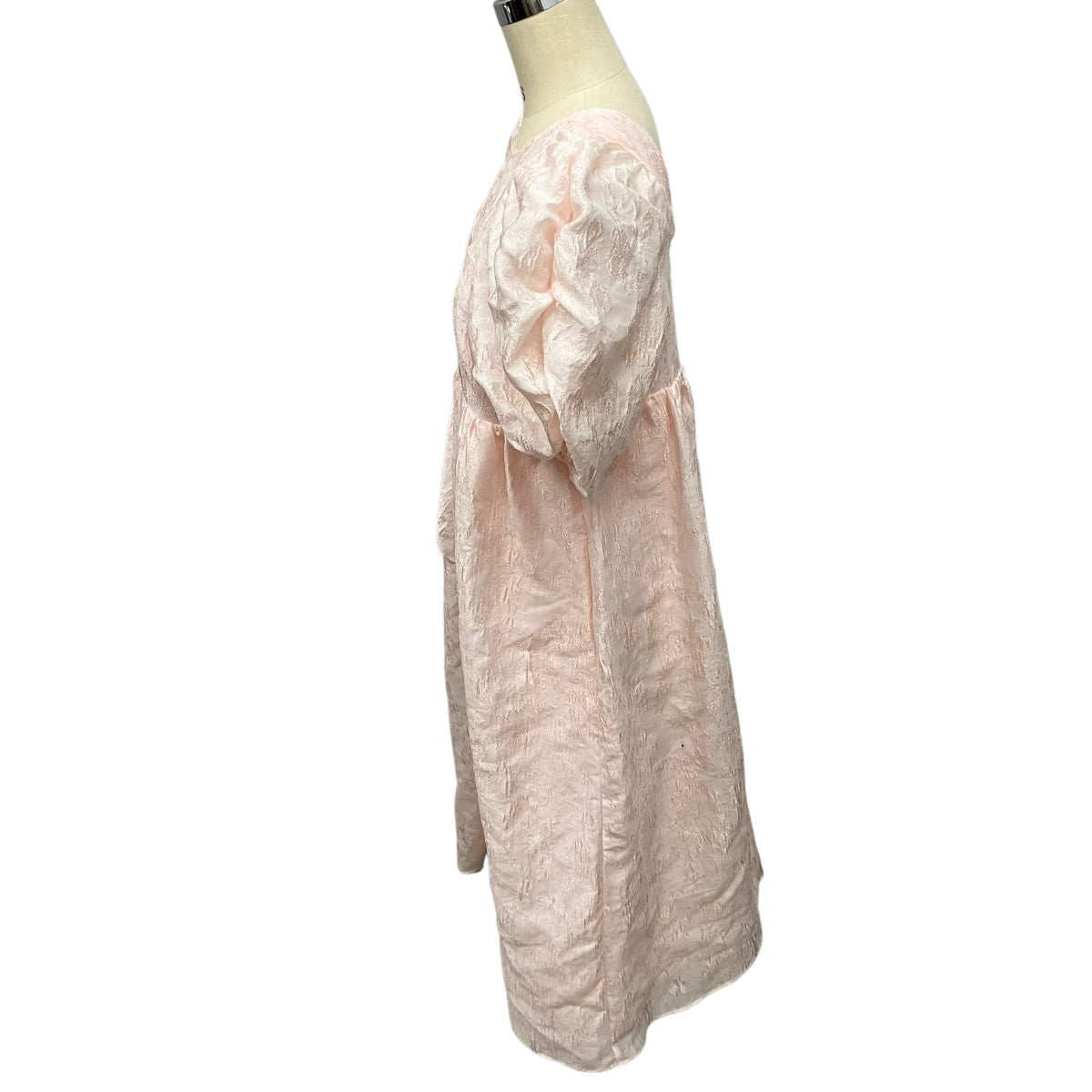 ANDRESD bubble sleeve jacquard dress半袖ジャガードドレス2383-50251-N 古着・中古-3枚目のアイテム画像