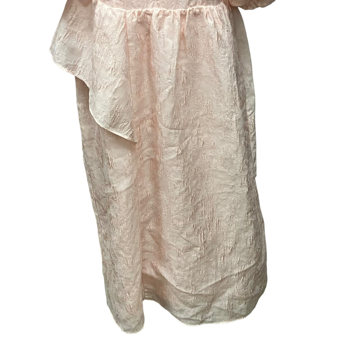ANDRESD bubble sleeve jacquard dress半袖ジャガードドレス2383-50251-N 古着・中古-5枚目のアイテム画像