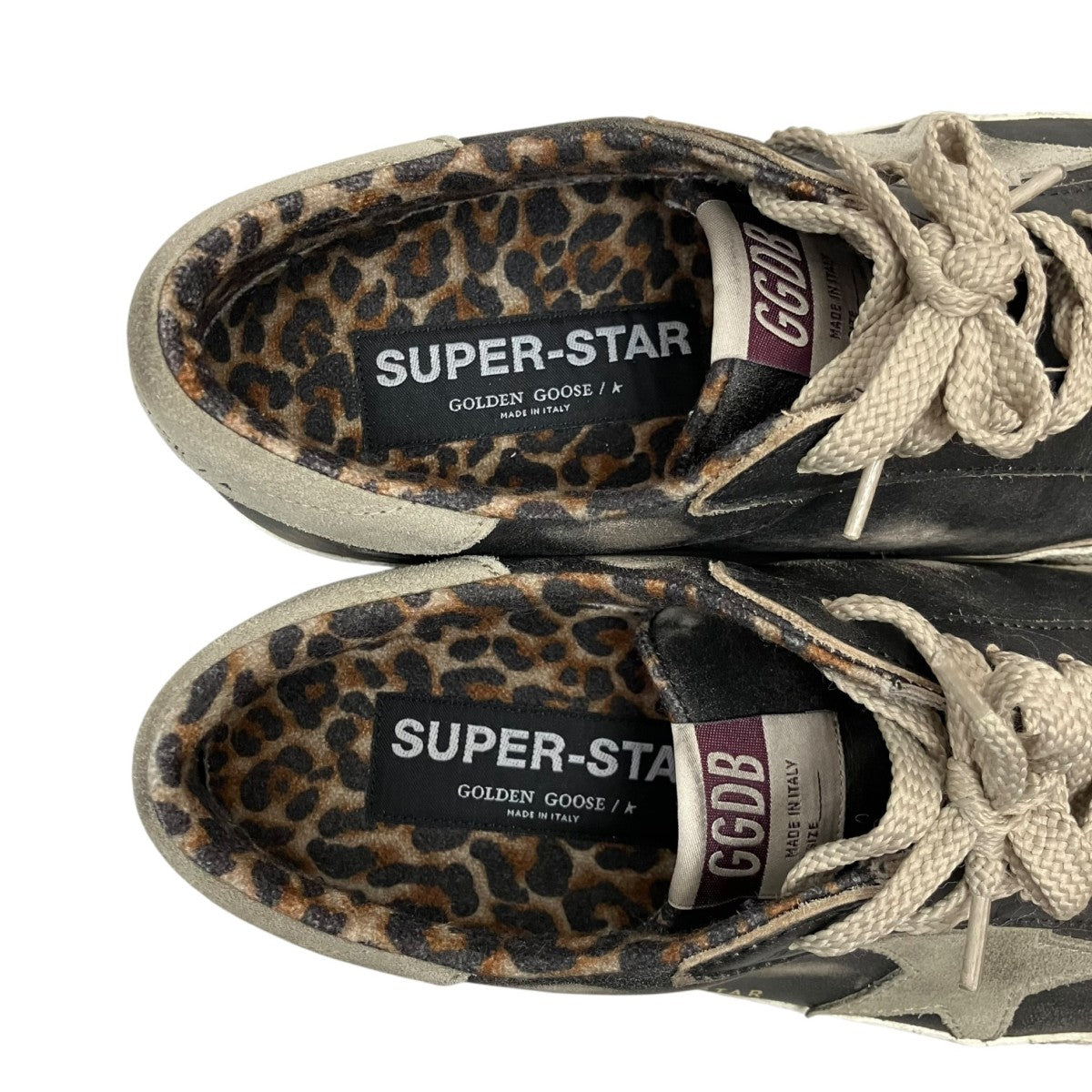 GOLDEN GOOSE ヴィンテージ加工ローカットスニーカーGMF01003.F007854 古着・中古-4枚目のアイテム画像
