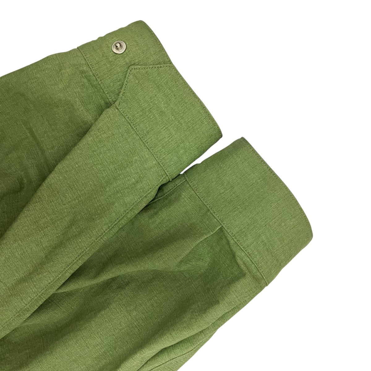 AURALEE 24AWWASHED HARD TWIST CANVAS BLOUSONジップアップジャケットA24SB01OC 古着・中古-9枚目のアイテム画像