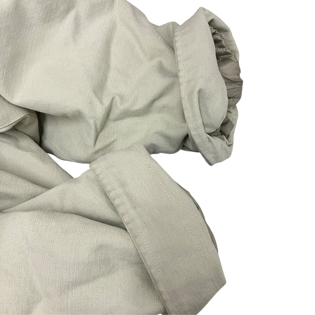 AURALEE 23AWWASHED HEAVY CANVAS LINER COATライナー付ジップアップフーデッドコートA23AC01MN 古着・中古-10枚目のアイテム画像