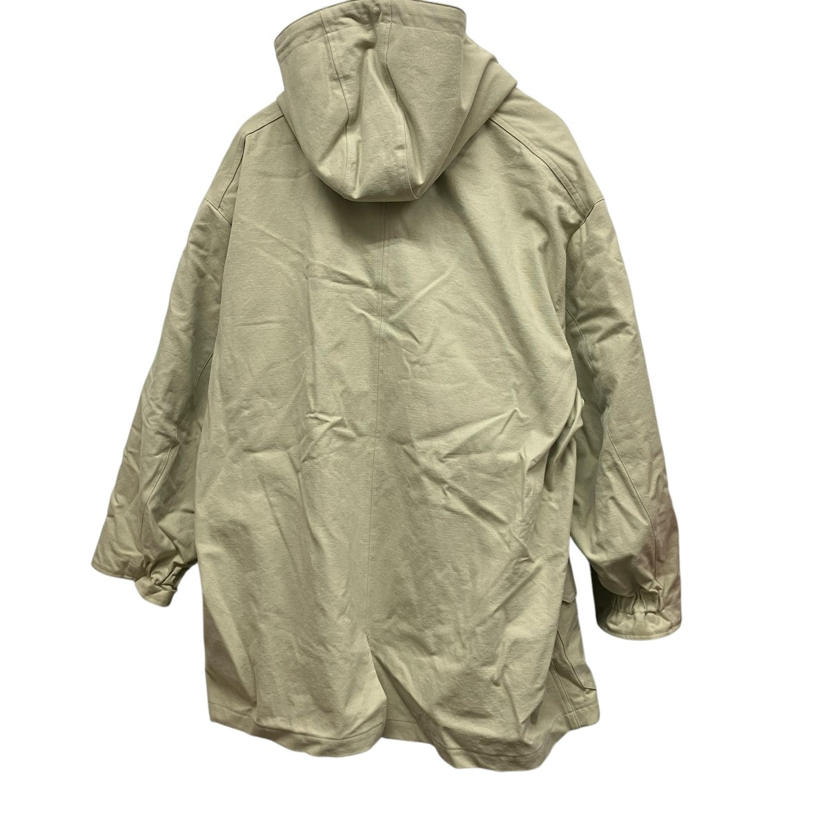 AURALEE 23AWWASHED HEAVY CANVAS LINER COATライナー付ジップアップフーデッドコートA23AC01MN 古着・中古-2枚目のアイテム画像