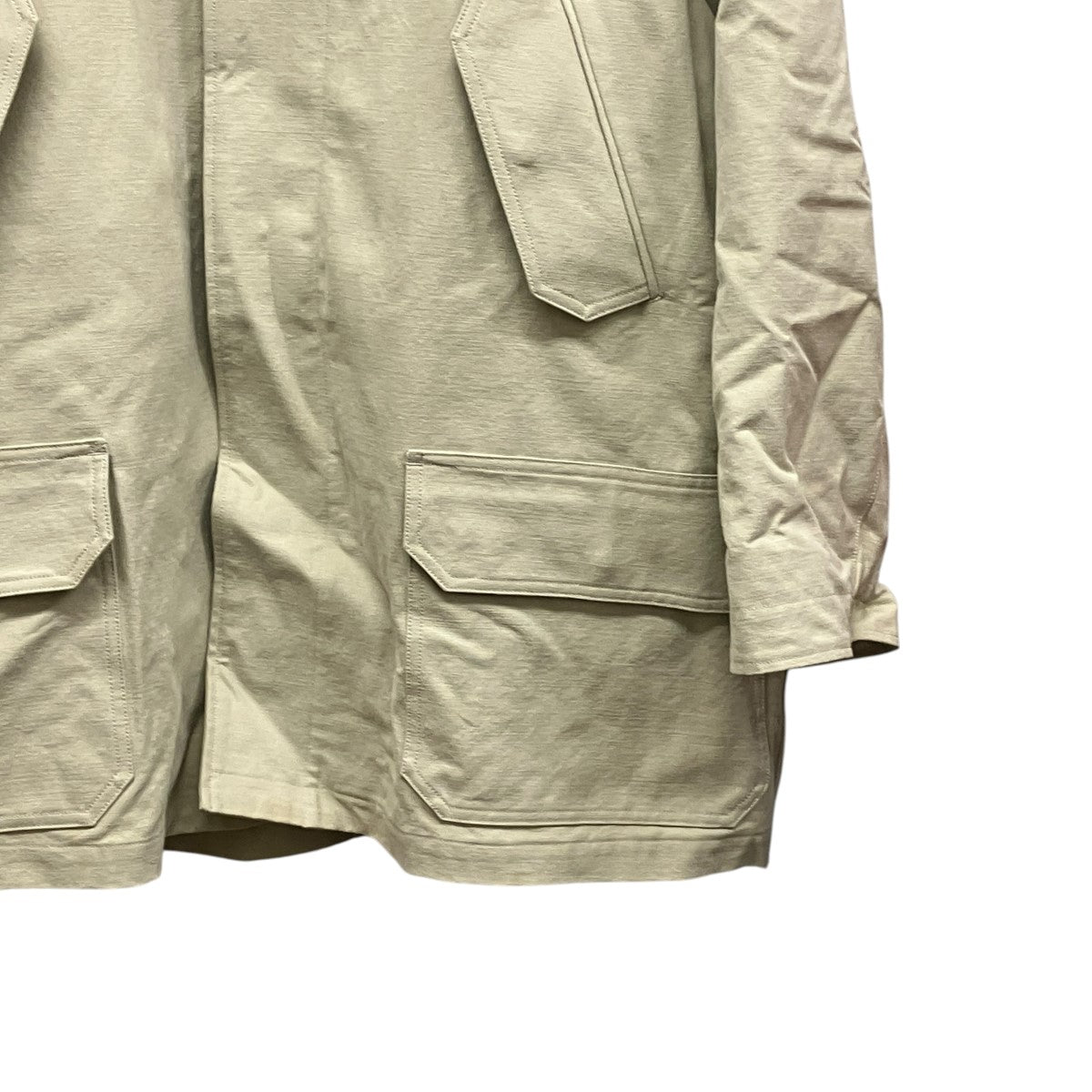 AURALEE 23AWWASHED HEAVY CANVAS LINER COATライナー付ジップアップフーデッドコートA23AC01MN 古着・中古-5枚目のアイテム画像