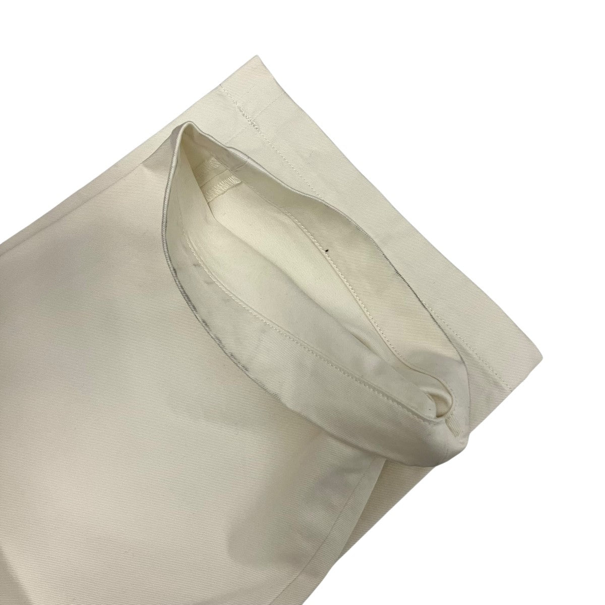 AURALEE WASHED FINX CHINO BELTED PANTSベルテッドパンツA25SP01FC 古着・中古-6枚目のアイテム画像