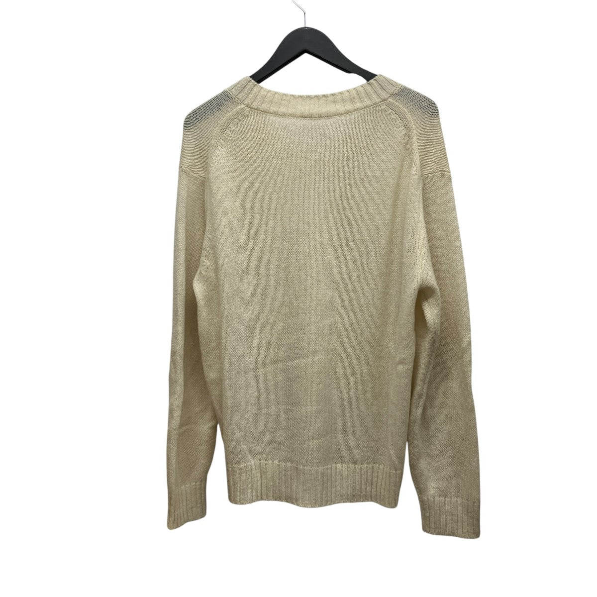 25AWSUMMER CASHMERE KNIT V-NECK P OVネックニットA25SV02CK