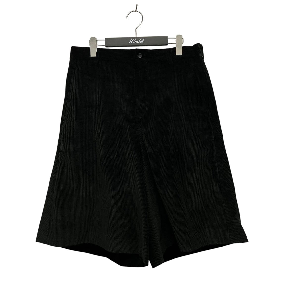 COMME des GARCONS HOMME PLUS 22AWCORDUROY WIDE LEG TROUSERSコーデュロイハーフパンツPJ-P006 古着・中古-1枚目のアイテム画像
