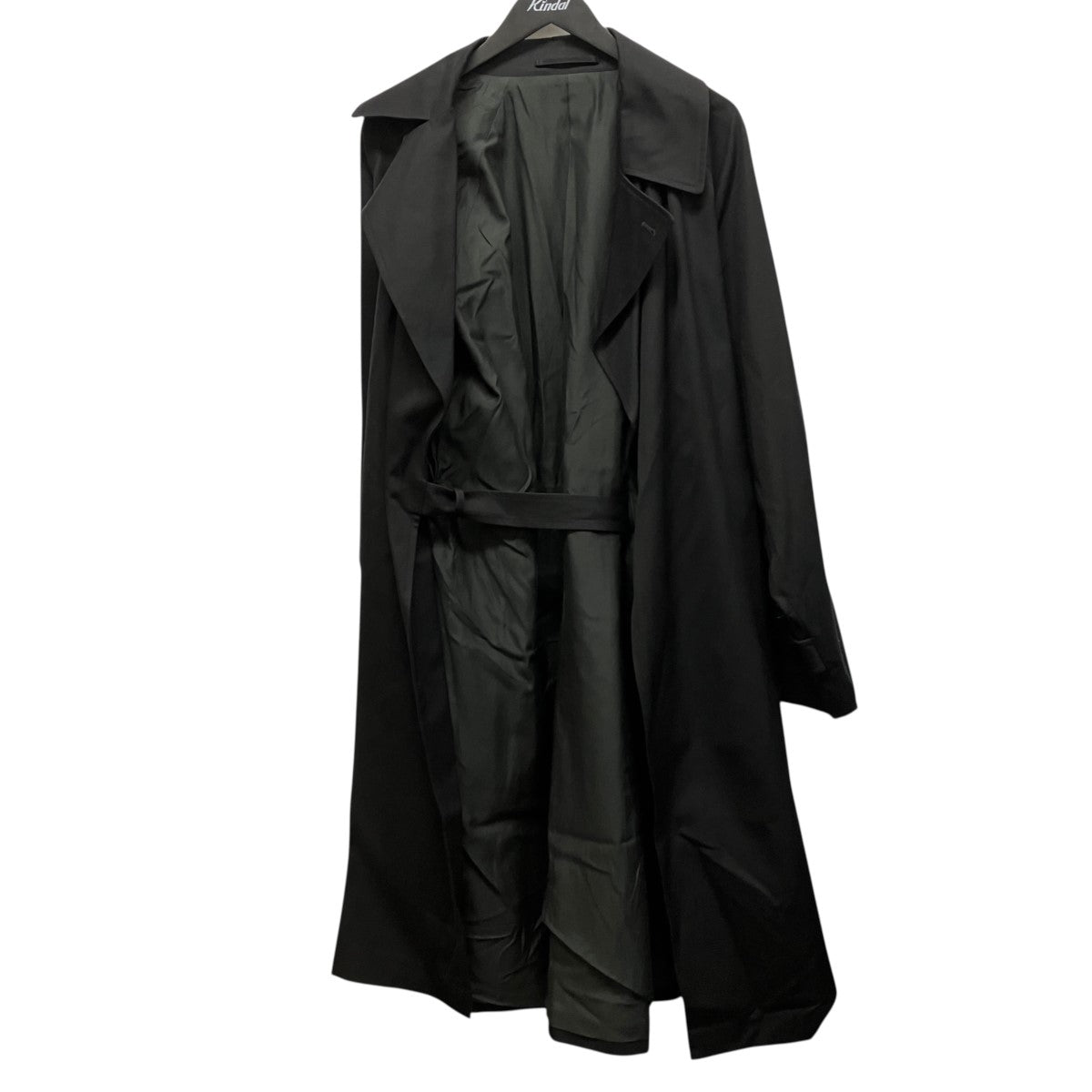 comoli 23ss コットンギャバタイロッケンコート Black size1 COMOLI(コモリ) 23SSコットンギャバ タイロッケンコートX01-04001 X01