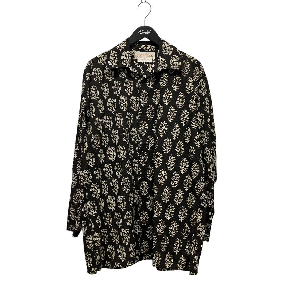 NICENESS 22AWLEE FLOWER総柄フラワーシャツNN-Y01KF22-BP 古着・中古-1枚目のアイテム画像