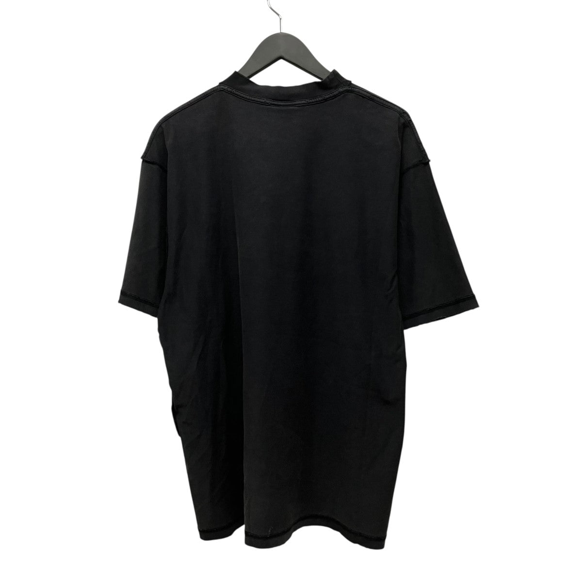 BALENCIAGA ダメージ加工ロゴ刺しゅう半袖カットソー822441 古着・中古-2枚目のアイテム画像