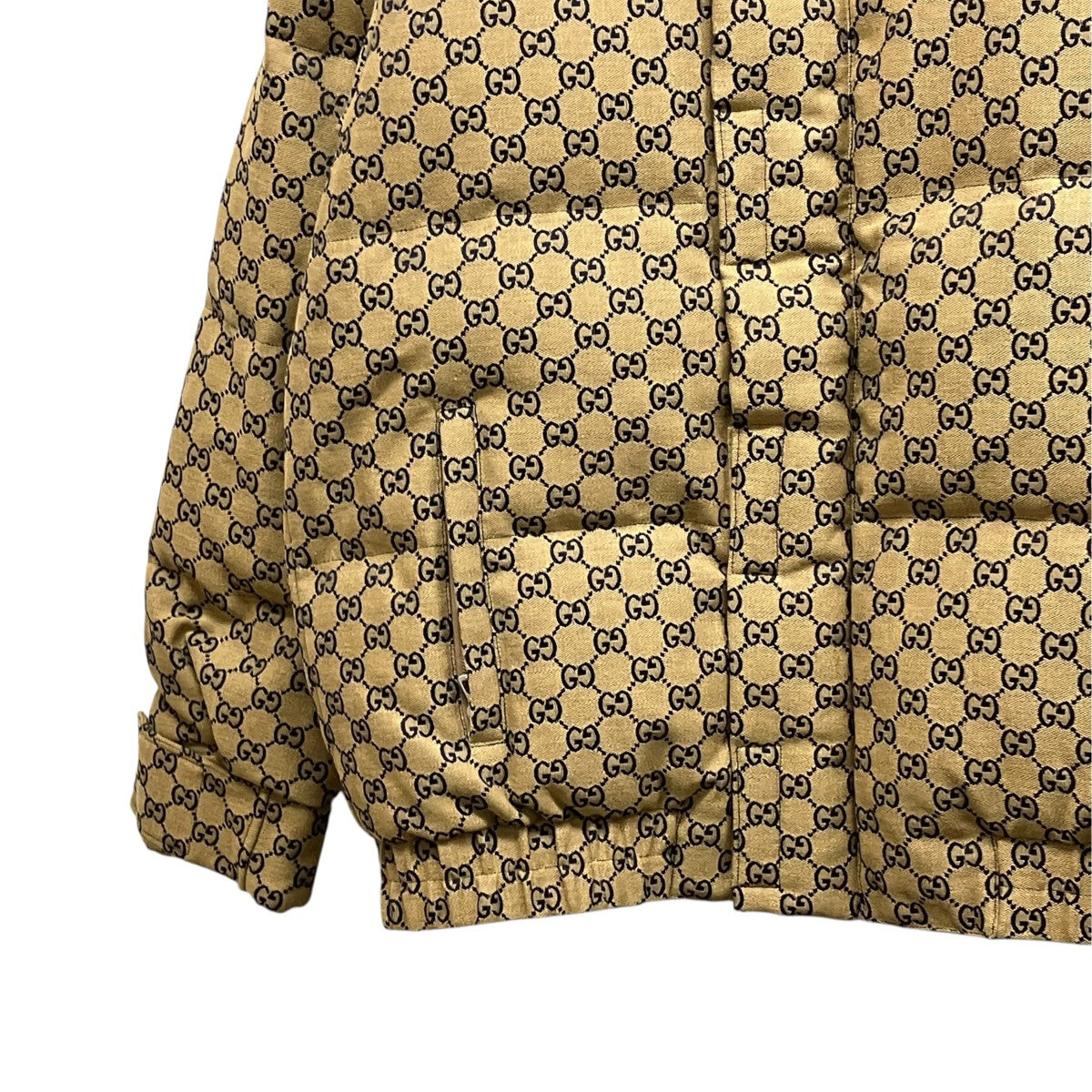 GUCCI GGロゴ柄フーデットダウンジャケット715535 Z8A52 古着・中古-5枚目のアイテム画像