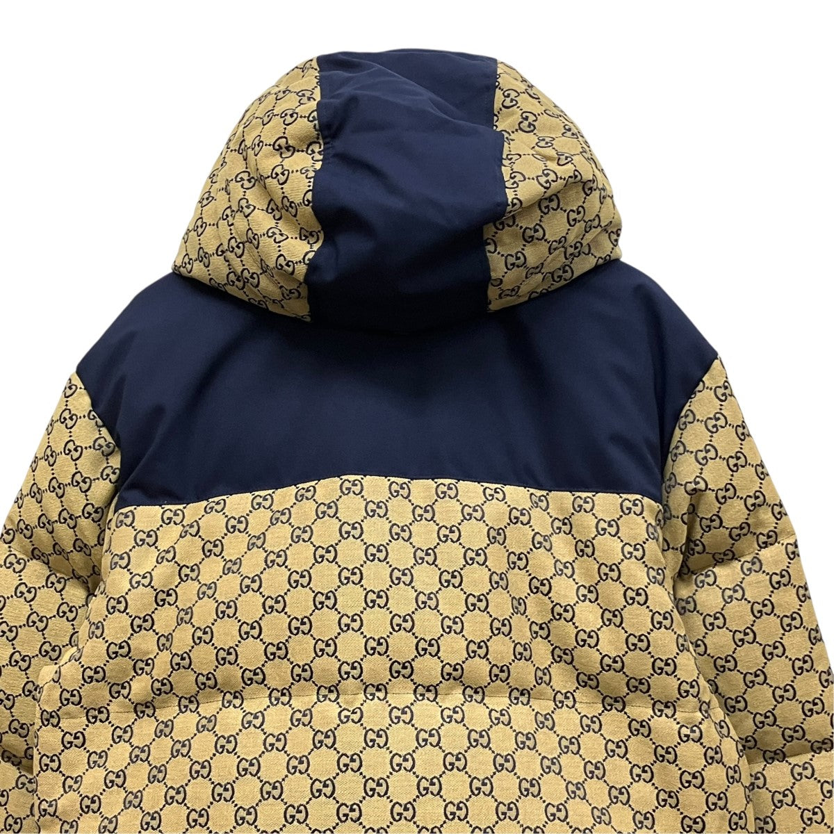 GUCCI GGロゴ柄フーデットダウンジャケット715535 Z8A52 古着・中古-6枚目のアイテム画像