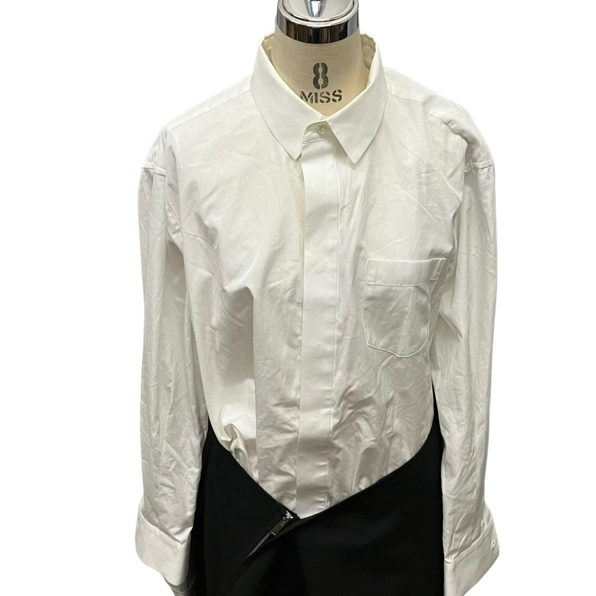 sacai×THOMAS MASON スカートドッキングワンピース23-06774 古着・中古-4枚目のアイテム画像