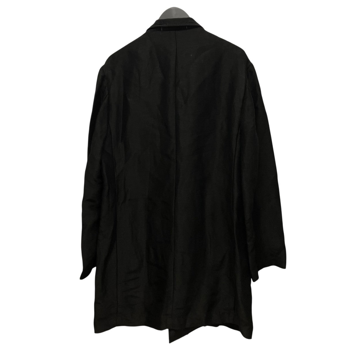 TOHNAI 25SSWASHED RAMIE SILK 1B LONG JACKETシルク混テーラードジャケットTOH25SS-03 古着・中古-2枚目のアイテム画像