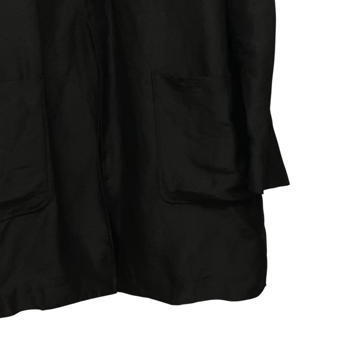 TOHNAI 25SSWASHED RAMIE SILK 1B LONG JACKETシルク混テーラードジャケットTOH25SS-03 古着・中古-5枚目のアイテム画像