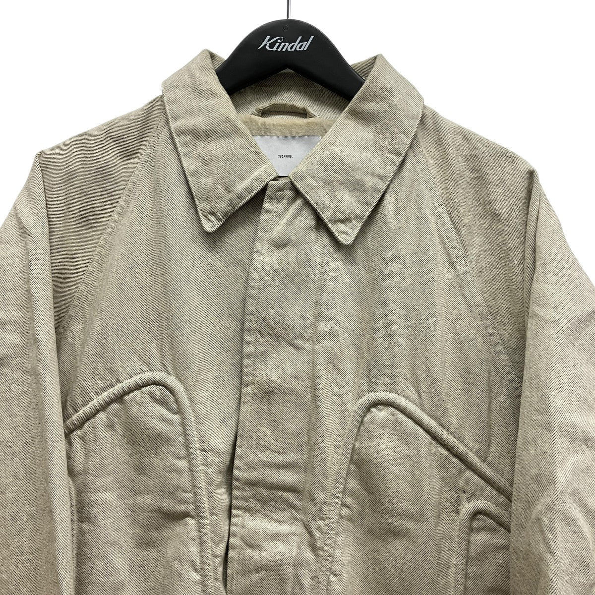 SUGARHILL PIPING DENIM BOMBER JACKETデニムボンバージャケット2541000401 古着・中古-3枚目のアイテム画像