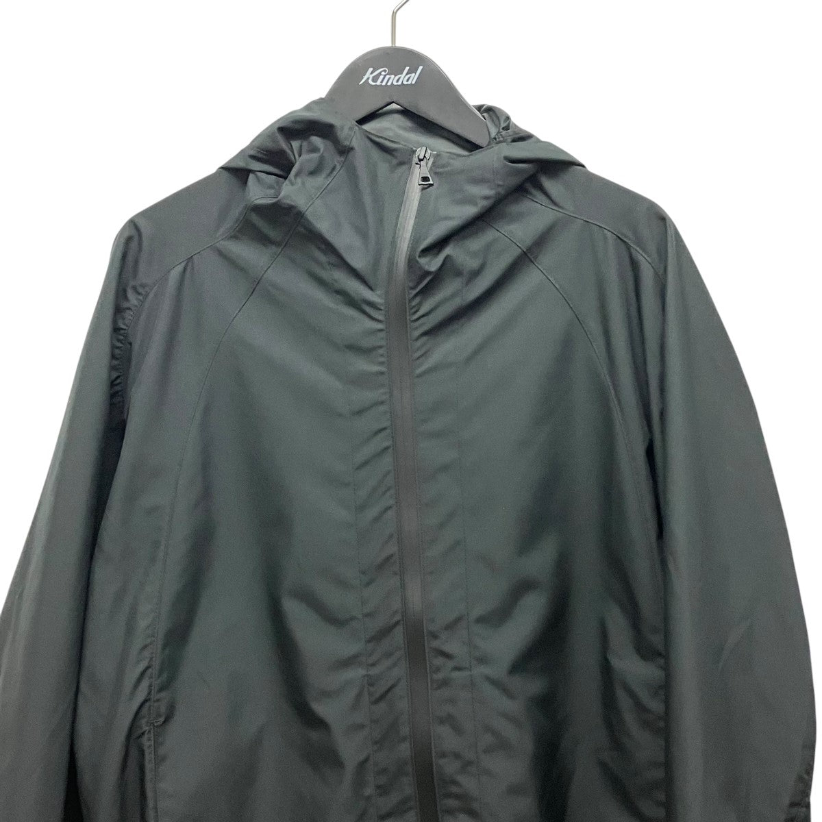 OPPOSE DUALITY 24AWT-800 Short ParkaジップアップフーデッドナイロンジャケットOD1031PAK-24AW 古着・中古-4枚目のアイテム画像