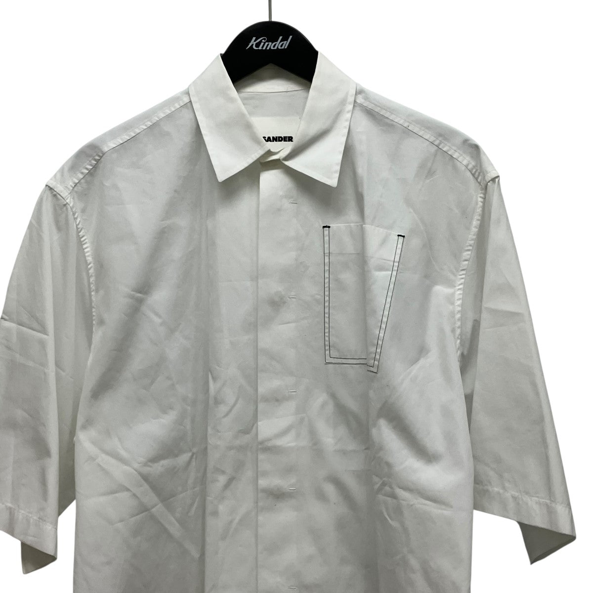JIL SANDER 20SS半袖ポケットシャツJSMQ742426 古着・中古-3枚目のアイテム画像