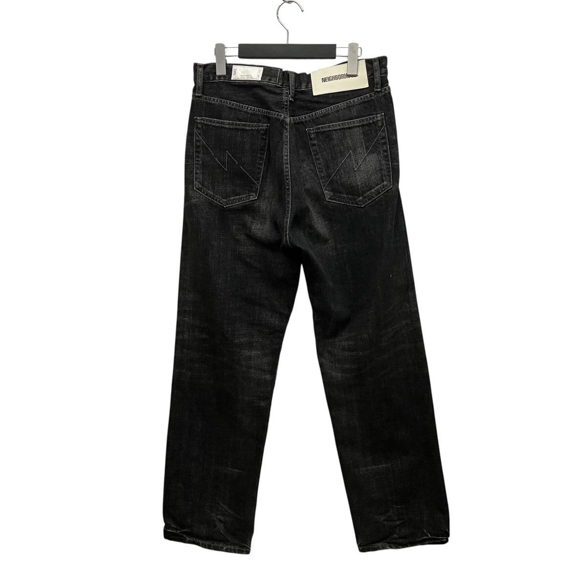 NEIGHBORHOOD WASHED DENIM DP BASIC PANTSデニムパンツ252XBNH-PTM05 古着・中古-2枚目のアイテム画像