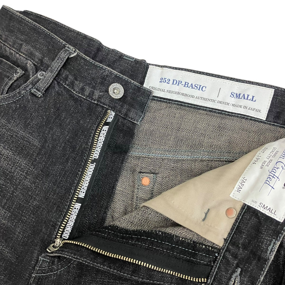 NEIGHBORHOOD WASHED DENIM DP BASIC PANTSデニムパンツ252XBNH-PTM05 古着・中古-3枚目のアイテム画像