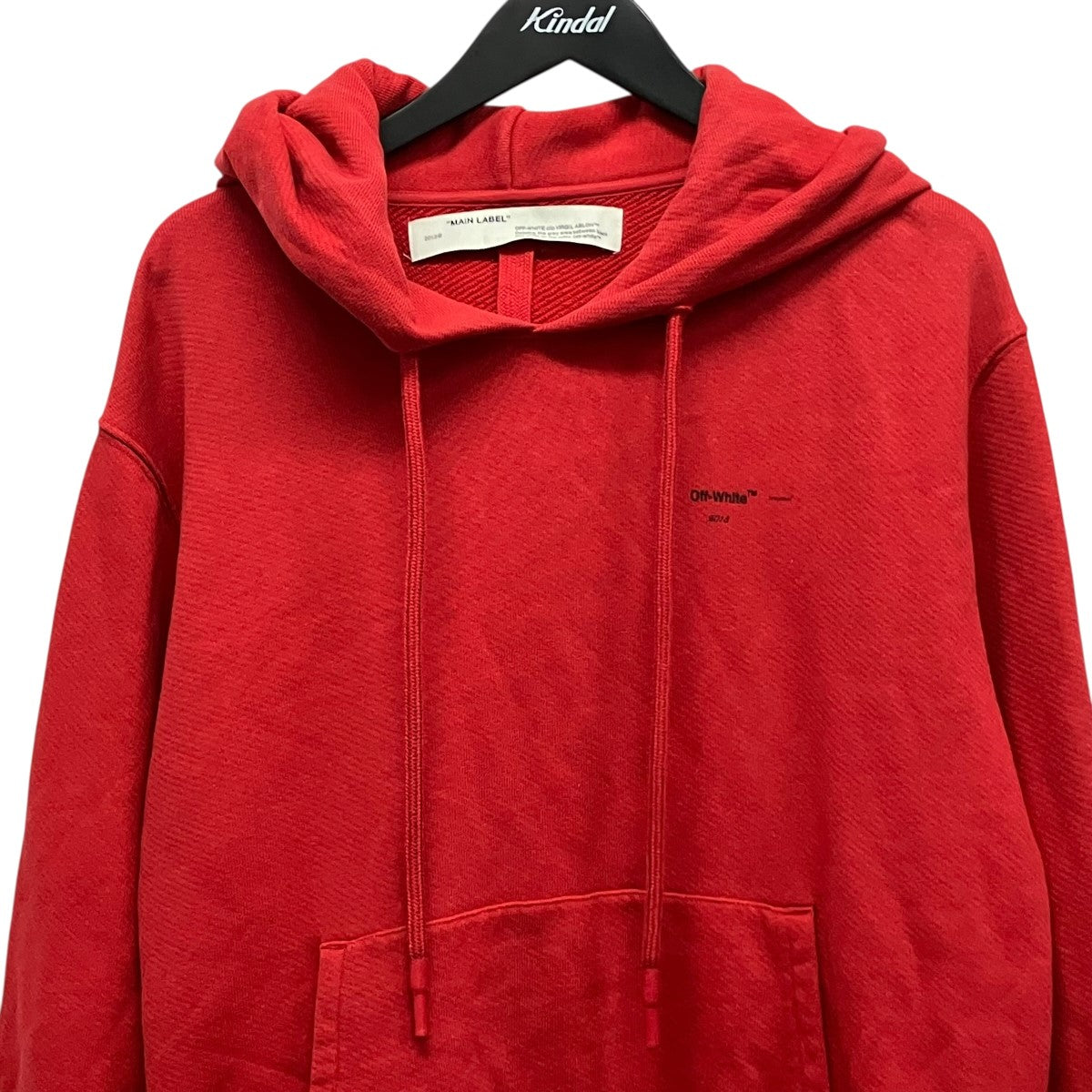 OFFWHITE ロゴパーカーOMBB034S20D25018 古着・中古-3枚目のアイテム画像
