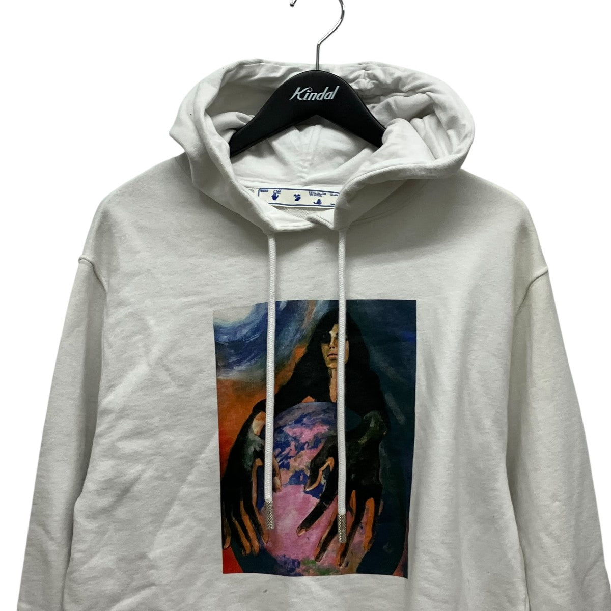 OFFWHITE グラフィックプリントパーカーOWBB035F21JER004 古着・中古-3枚目のアイテム画像