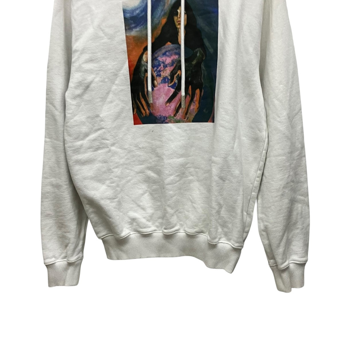 OFFWHITE グラフィックプリントパーカーOWBB035F21JER004 古着・中古-4枚目のアイテム画像