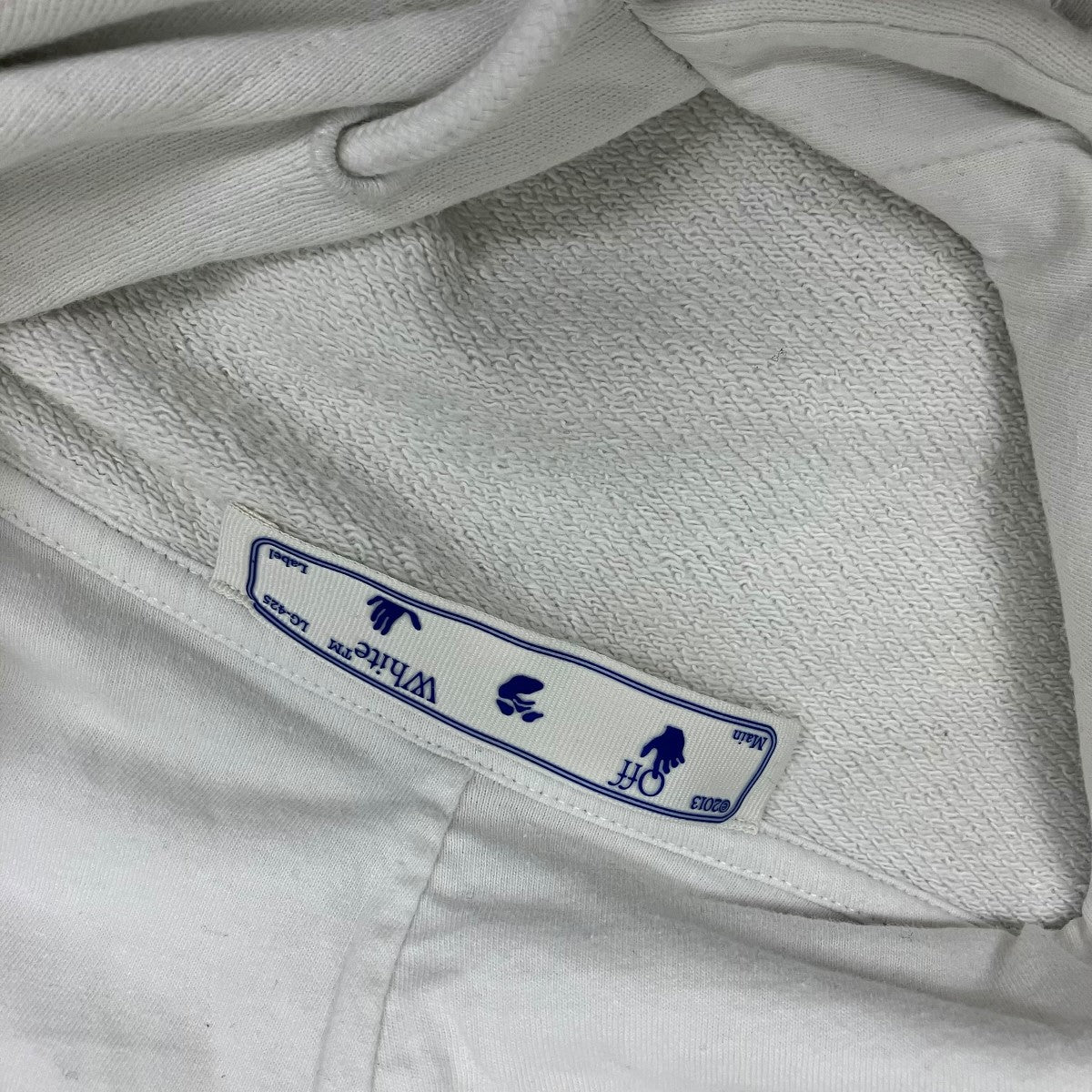 OFFWHITE グラフィックプリントパーカーOWBB035F21JER004 古着・中古-7枚目のアイテム画像
