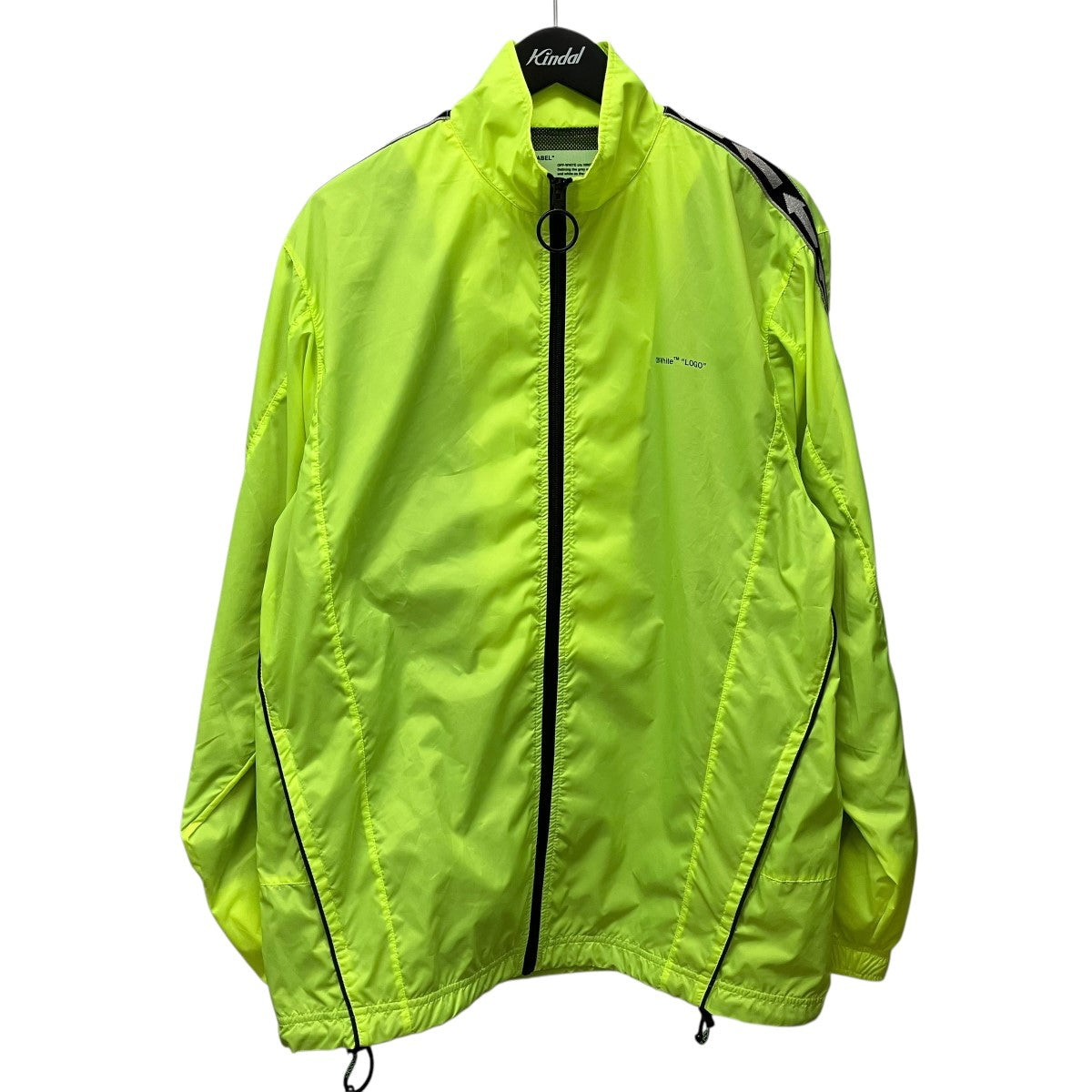 OFFWHITE テープラインナイロンジャケットOMBD010S19D16001 古着・中古-1枚目のアイテム画像