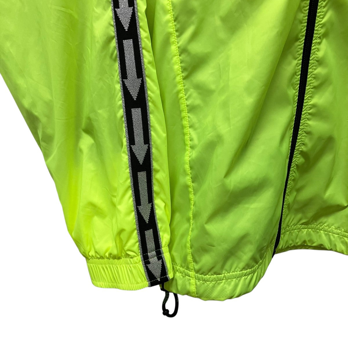 OFFWHITE テープラインナイロンジャケットOMBD010S19D16001 古着・中古-5枚目のアイテム画像