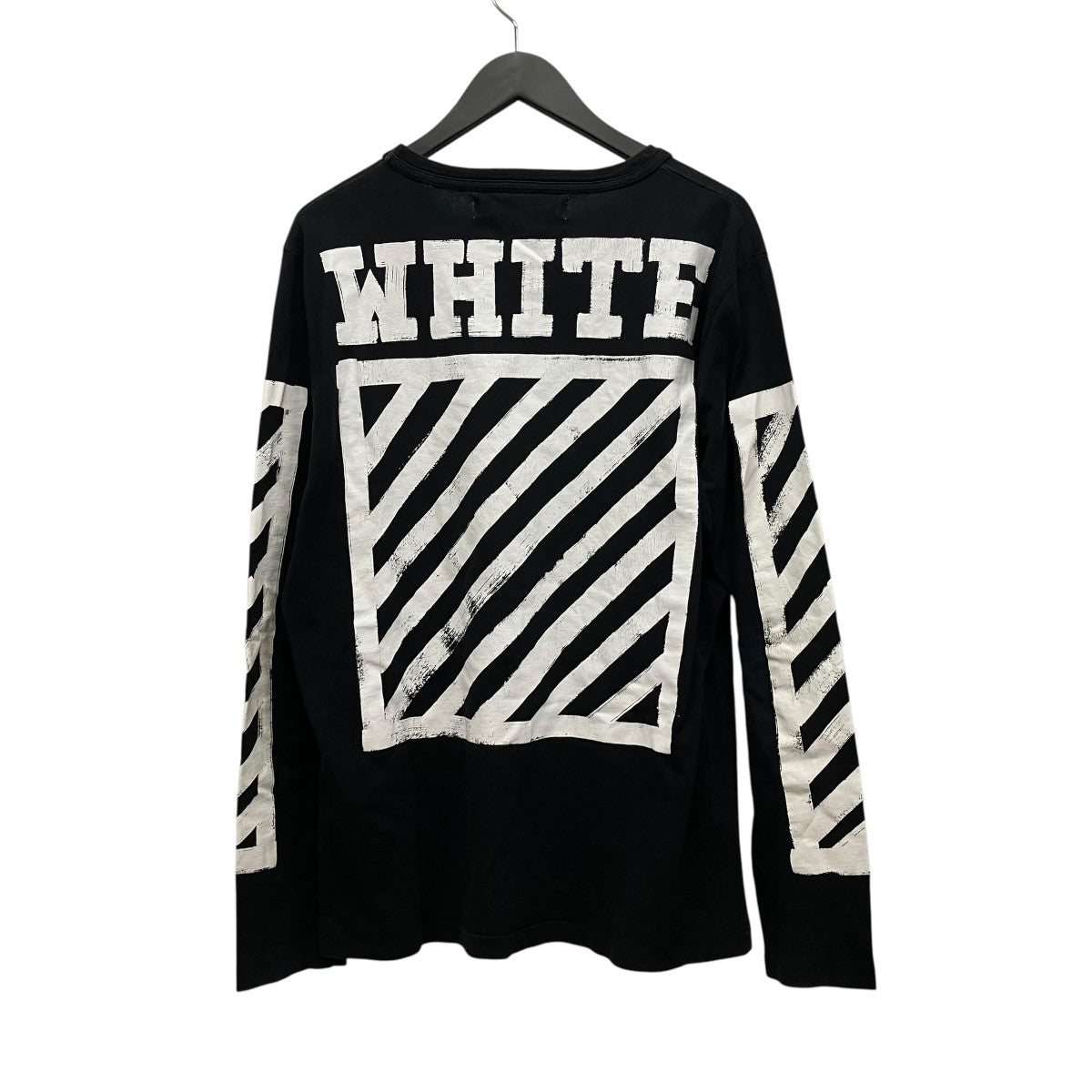 OFFWHITE バックプリントカットソー 古着・中古-1枚目のアイテム画像