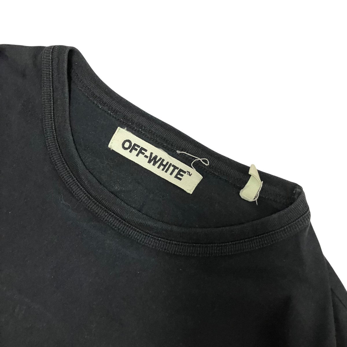 OFFWHITE バックプリントカットソー 古着・中古-7枚目のアイテム画像