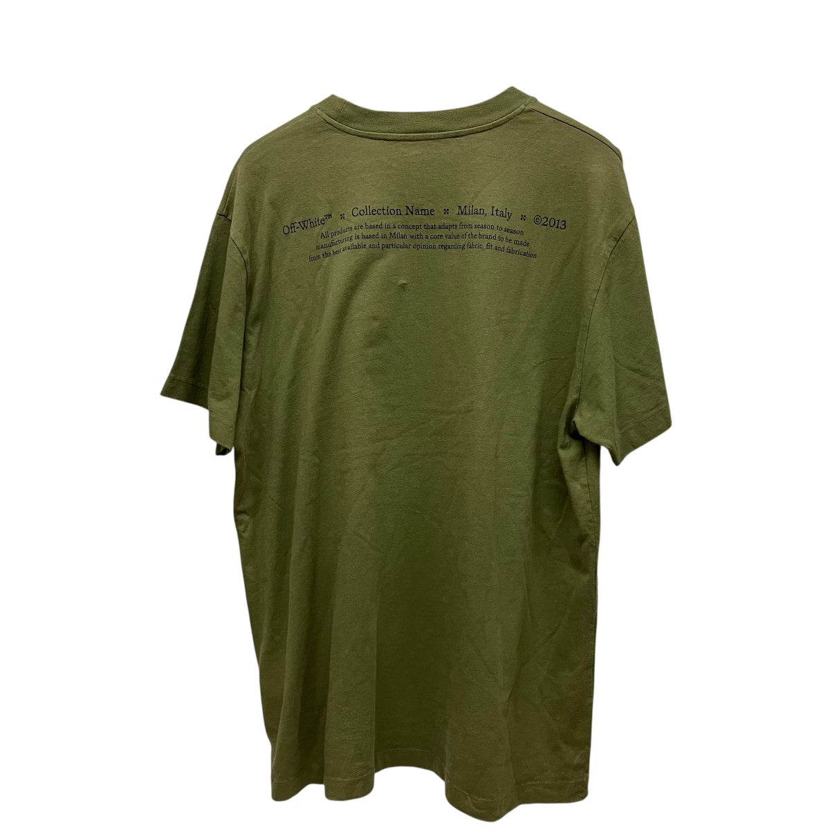 OFFWHITE プリントTシャツOMAA038F21JER005 古着・中古-2枚目のアイテム画像