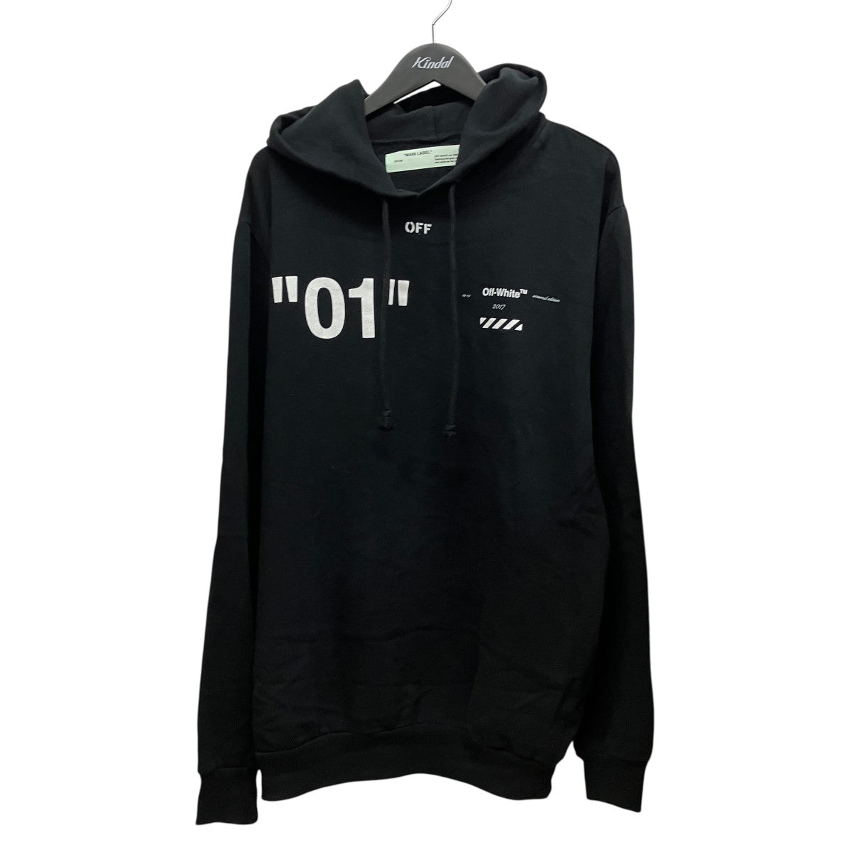 01 DIAGONAL HOODIEダイアゴナルフーディーOMBB029F18A54002