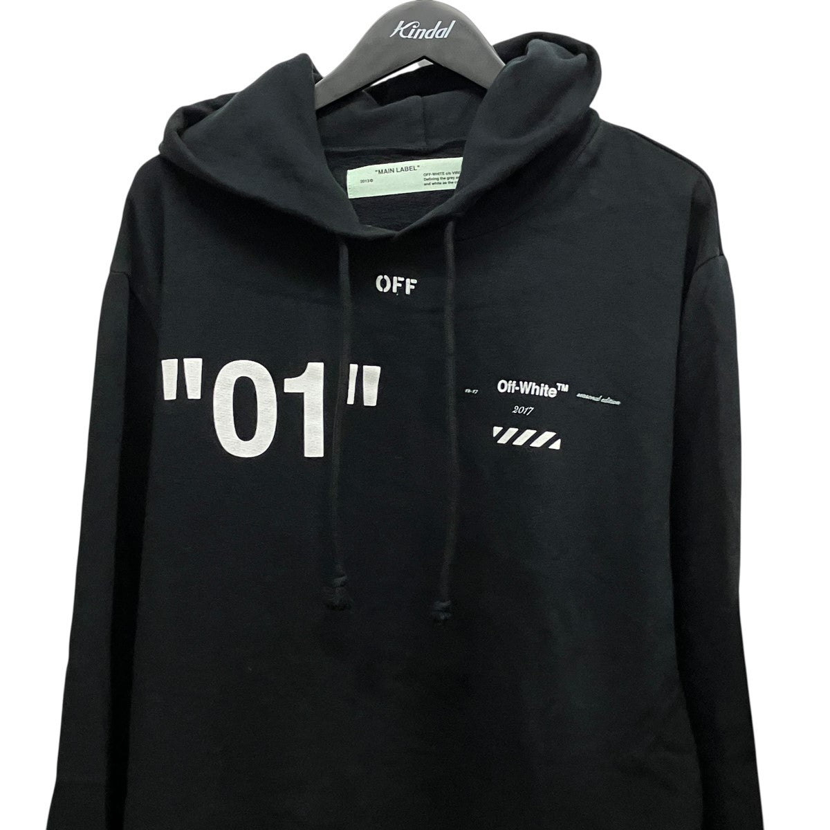 01 DIAGONAL HOODIEダイアゴナルフーディーOMBB029F18A54002