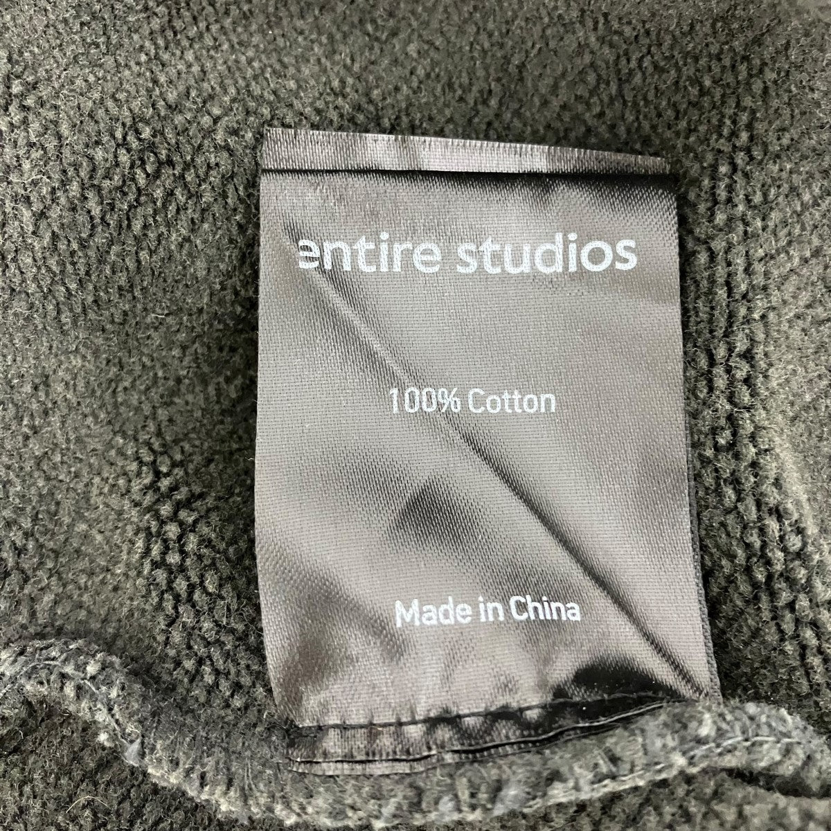 ENTIRE STUDIOS HEAVY HOOD INKフーデッドパーカーES2125 古着・中古-6枚目のアイテム画像