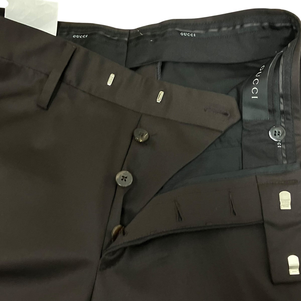 GUCCI トムフォード期スラックス6100F3 古着・中古-4枚目のアイテム画像