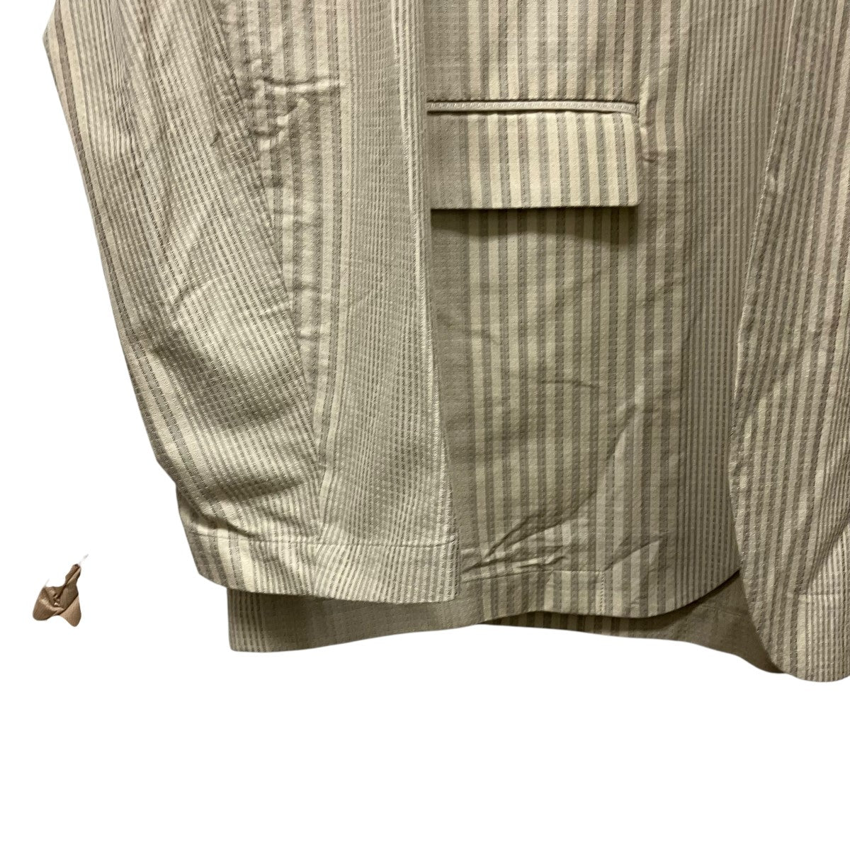 SEEALL COLLARLESS JACKETノーカラージャケットSAU53 JK185 古着・中古-5枚目のアイテム画像