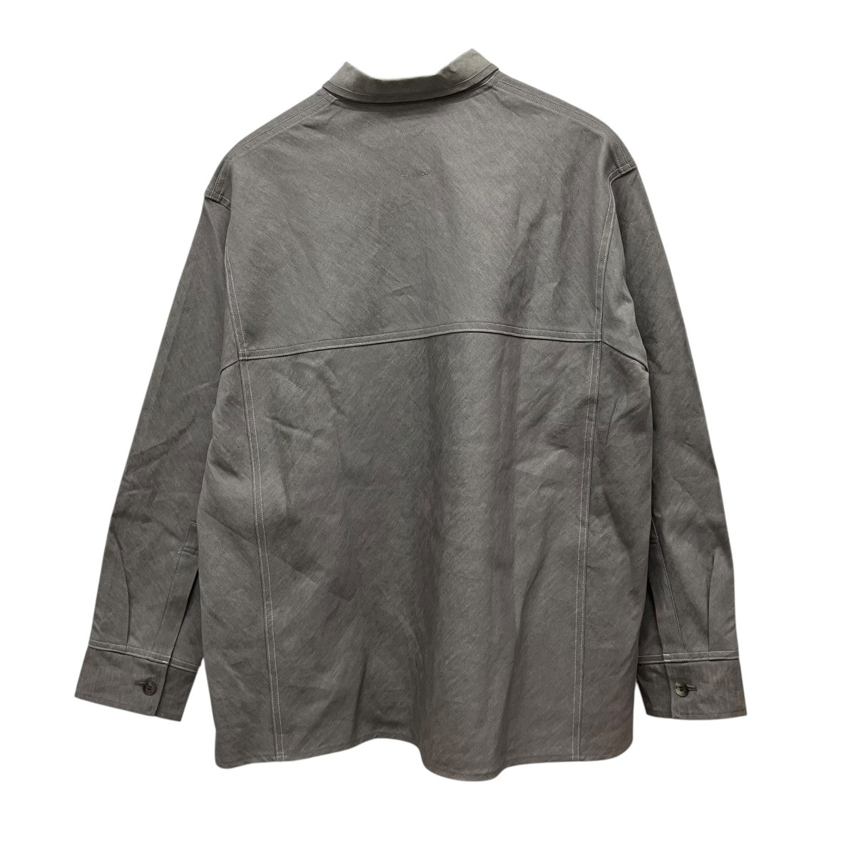 seya． 25SSDENIM ZERO OVER SHIRT長袖シャツTK6264D13 古着・中古-2枚目のアイテム画像