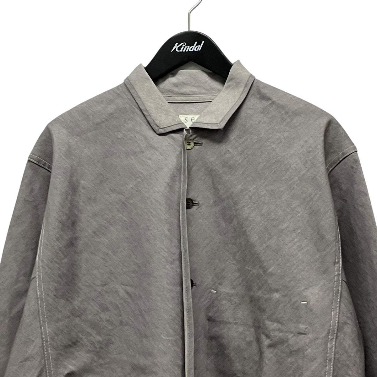 seya． 25SSDENIM ZERO OVER SHIRT長袖シャツTK6264D13 古着・中古-3枚目のアイテム画像