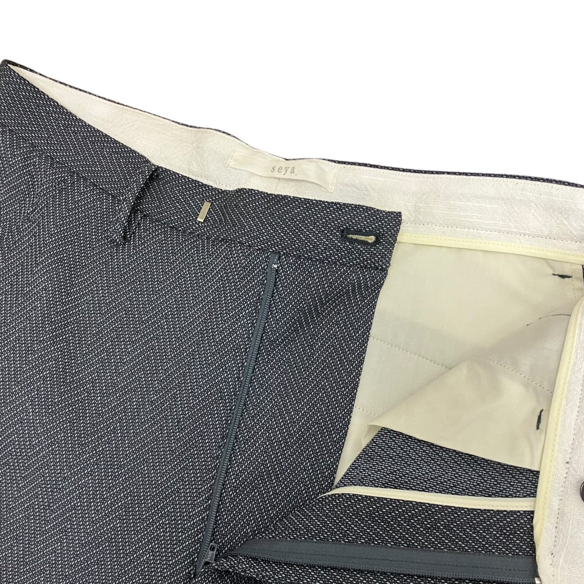 seya． 25SSTOTSUKAWA PANTSスラックスTK03258S06 古着・中古-3枚目のアイテム画像
