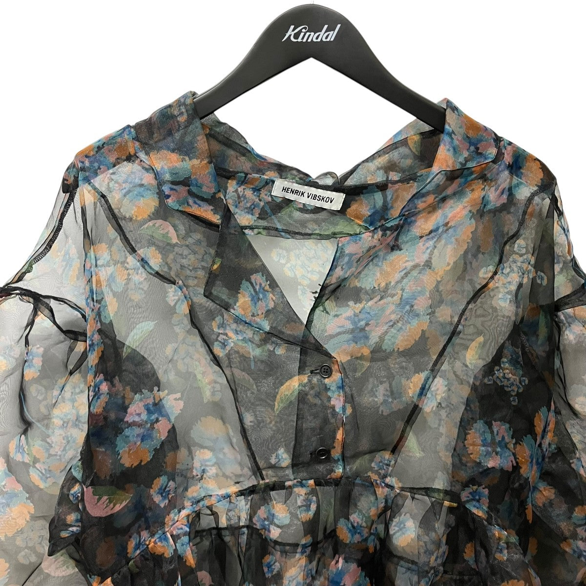 20AW花柄シアーワンピース