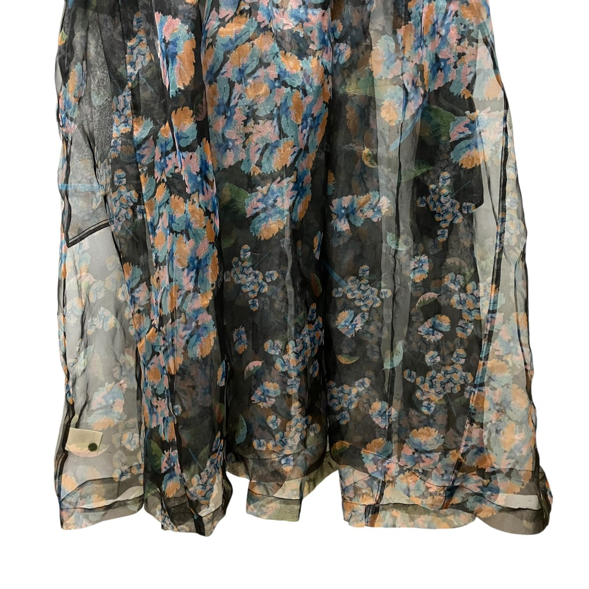 20AW花柄シアーワンピース