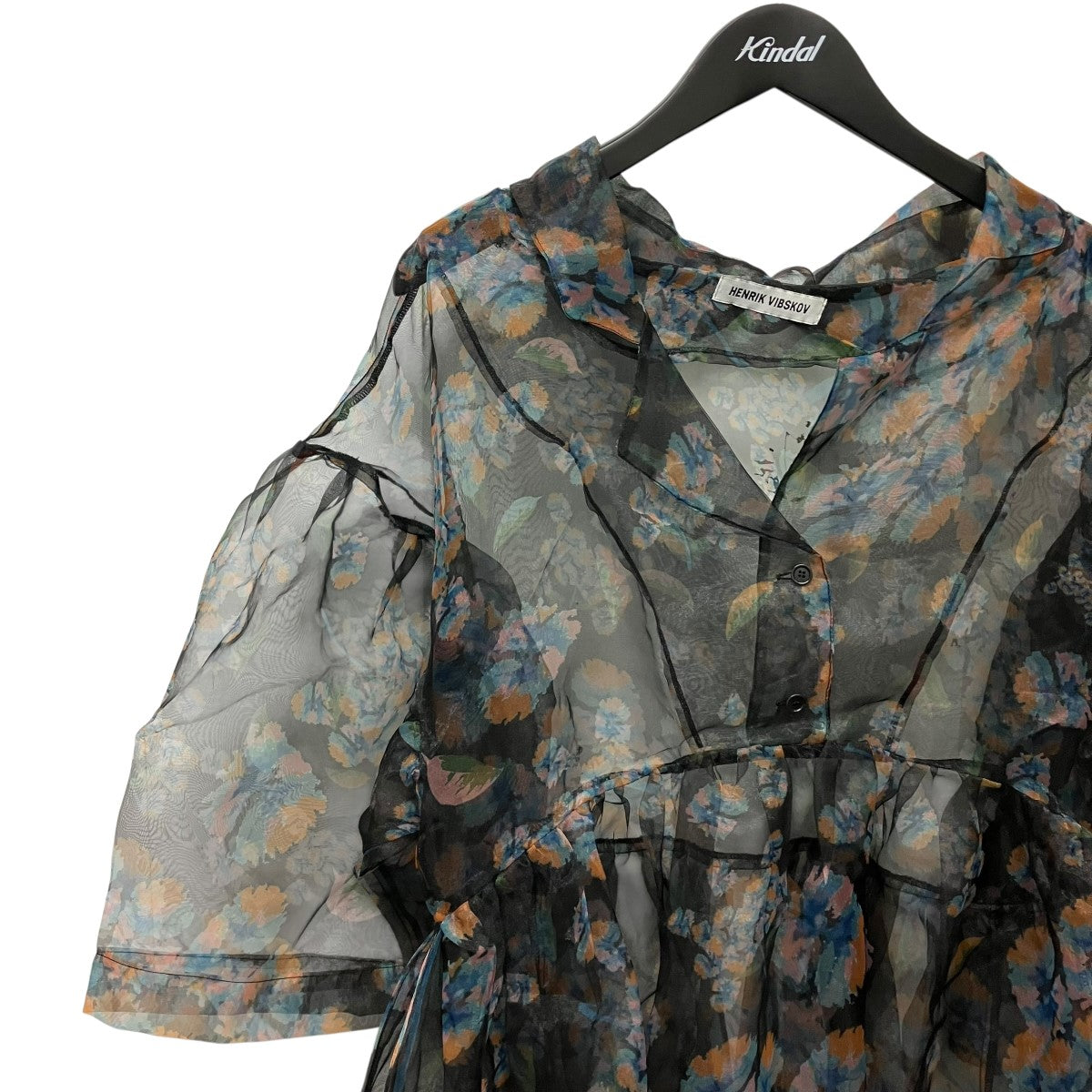20AW花柄シアーワンピース